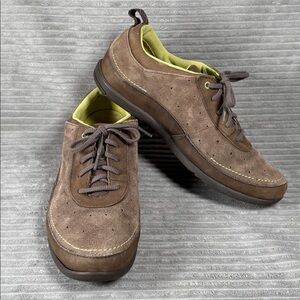 Timberland Men's Brown Suede Leather Sneakers Sz. 8M